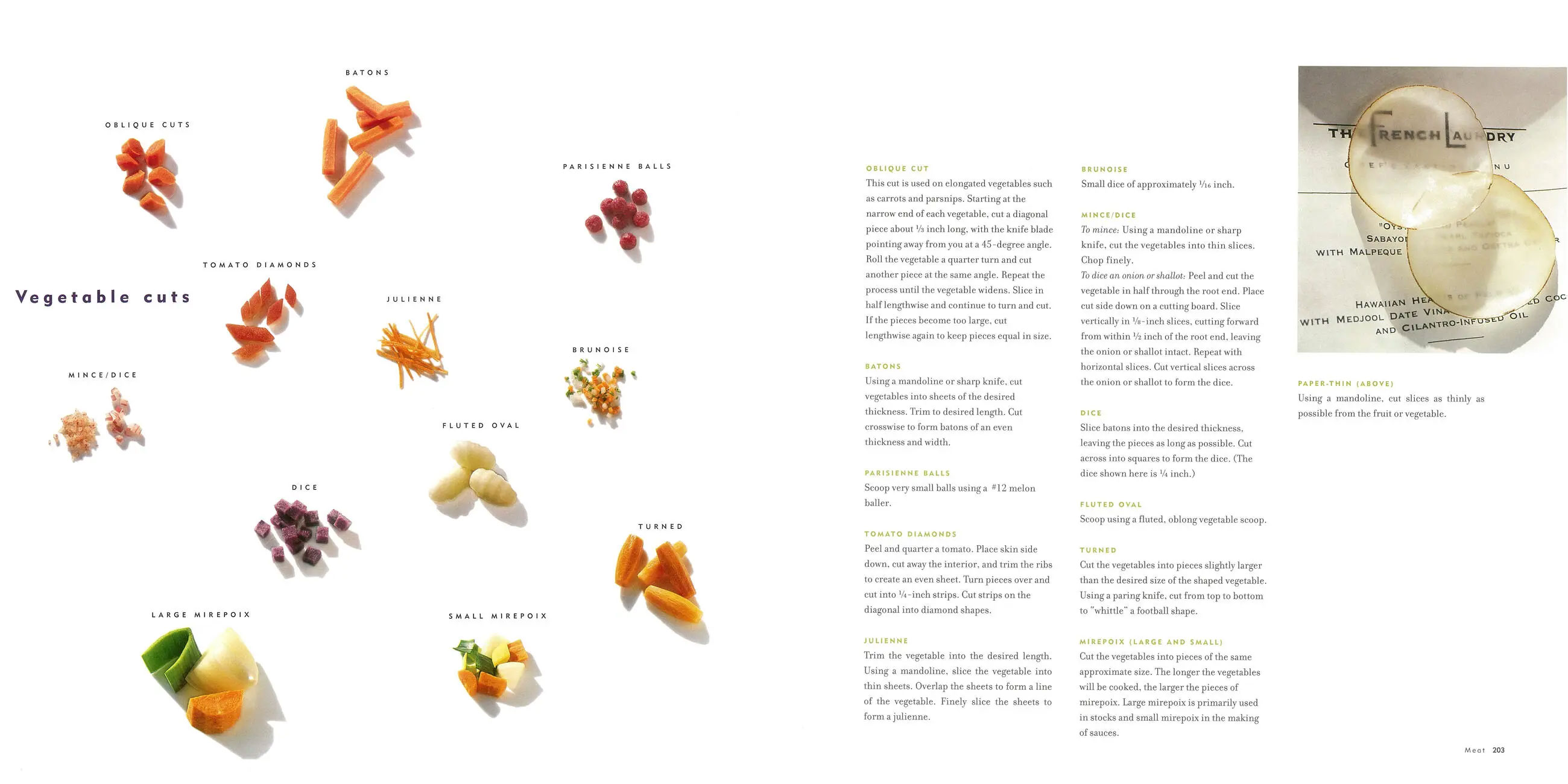 The French Laundry Cookbook interior page 7