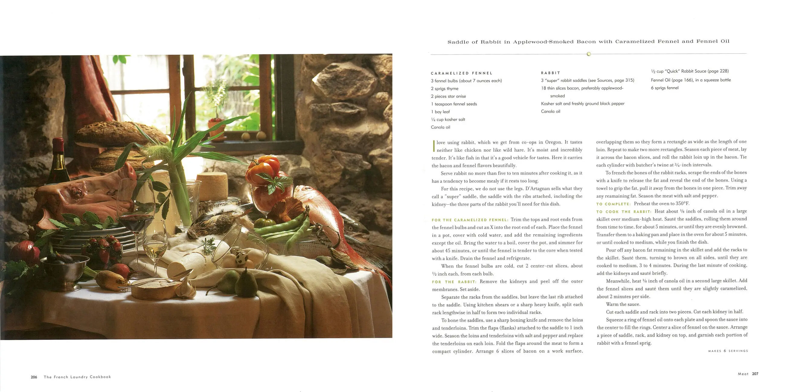 The French Laundry Cookbook interior page 8