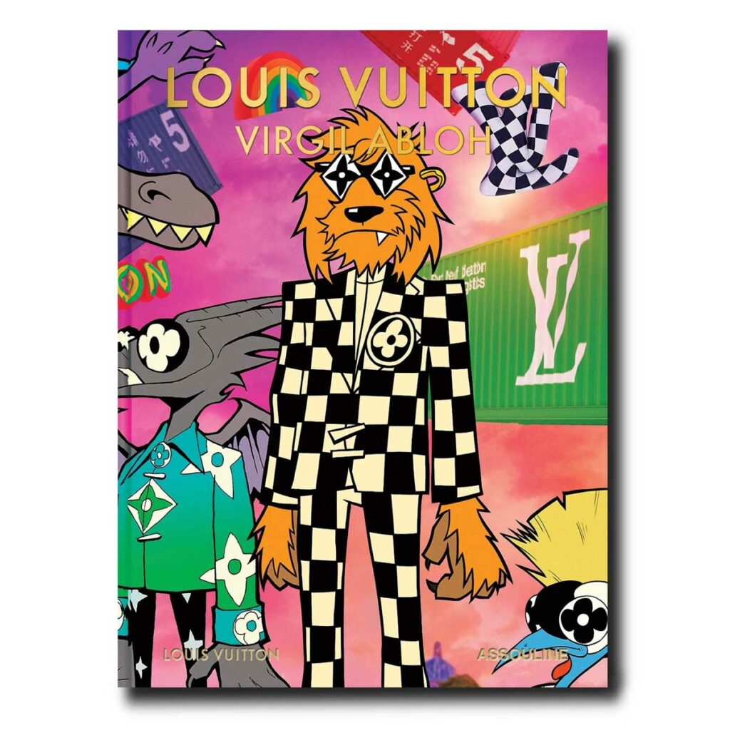 Louis Vuitton Virgil Abloh book by Anders Christian Madsen - Assouline (Cartoon Cover)