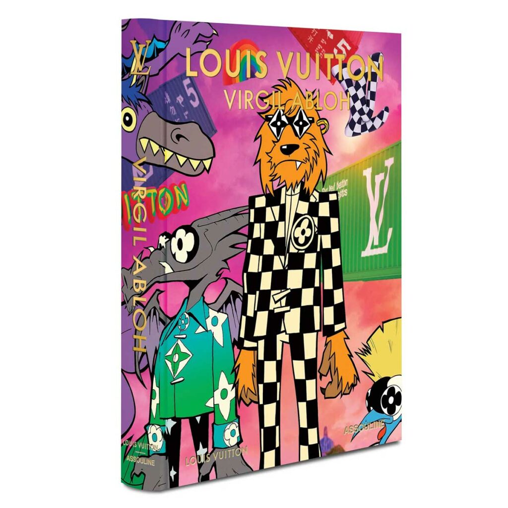 Louis Vuitton Virgil Abloh book by Anders Christian Madsen - Assouline (Cartoon Cover)