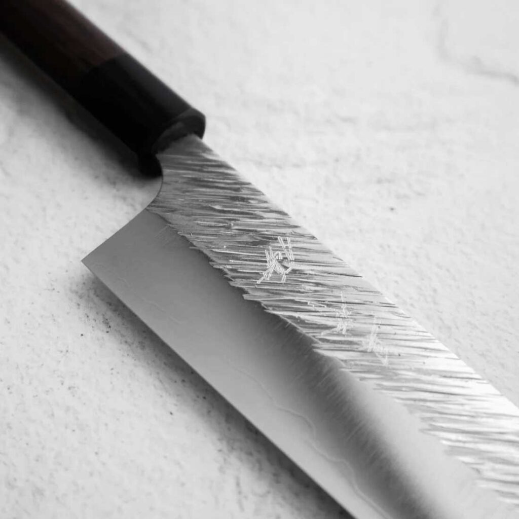 Yu Kurosaki Fujin Gyuto Japanese knife closeup